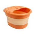 thumbnail image 1 of pstuiky Tools Home Improvement Folding Foot Bath Bucket Over Calf Wash Foot Basin Home Foot Bath Bucket Foot Bath Portable Folding Bucket Foot Wash Bucket, 1 of 2