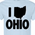 thumbnail image 4 of Inktastic I Love Ohio with State Silhouette T-Shirt, 4 of 5