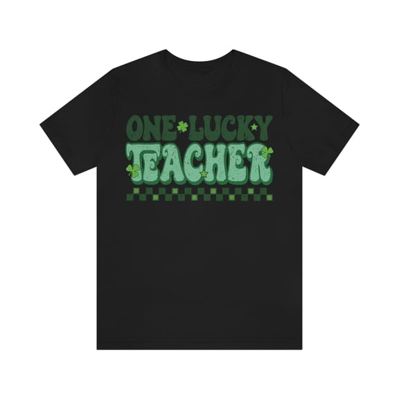St Patricks Day Teacher Women Casual St. Patrick's Day Printed Cotton Retro