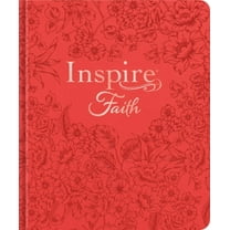 Inspire Faith Bible Nlt, Filament Enabled (Hardcover Leatherlike, Coral Blooms): The Bible for Coloring & Creative J, (Hardcover)