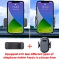 thumbnail image 2 of Neepiar Soporte Para Teléfono Compatible Con Jeep Wrangler 2018-2024 Jl Jlu 2020-2024 Gladiator Jt Soporte Para Teléfono Con Bandeja Para Tablero Con Caja De Almacenamiento No Apto Para La Versión De, 2 of 5