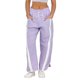 thumbnail image 1 of Pantalones Deportivos Holgados de Pierna para Mujer, Informales, con Cordón Ajustable y Cintura Elástica, en Colores Contrastantes, Estilo Y2K. L, 1 of 7