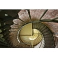 thumbnail image 2 of Kaveney, Wendy 32x23 White Modern Wood Framed Museum Art Print Titled - OR, Cape BlancoStaircase of lighthouse tower, 2 of 4