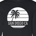 thumbnail image 4 of Inktastic San Diego California Beach Long Sleeve T-Shirt, 4 of 5