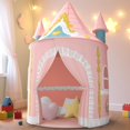 thumbnail image 1 of Play Tent Skirfy Kids Princess para niñas de 4 a 8 años, interiores y exteriores, 1 of 9