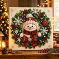 thumbnail image 6 of Christmas Pearl Diamond Art Craft Kit, Beginner Friendly Handmade Beaded Wall Ornament for Adult DIY Home Decor, 6 of 7