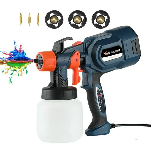Doosl Paint Sprayer Gun, 650W HVLP Electric Paint Sprayer with 850ml