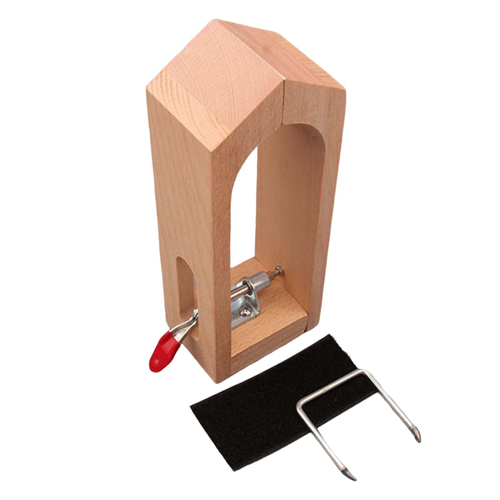 Leather Stitching Holder Wood Adjustable Leather Craft