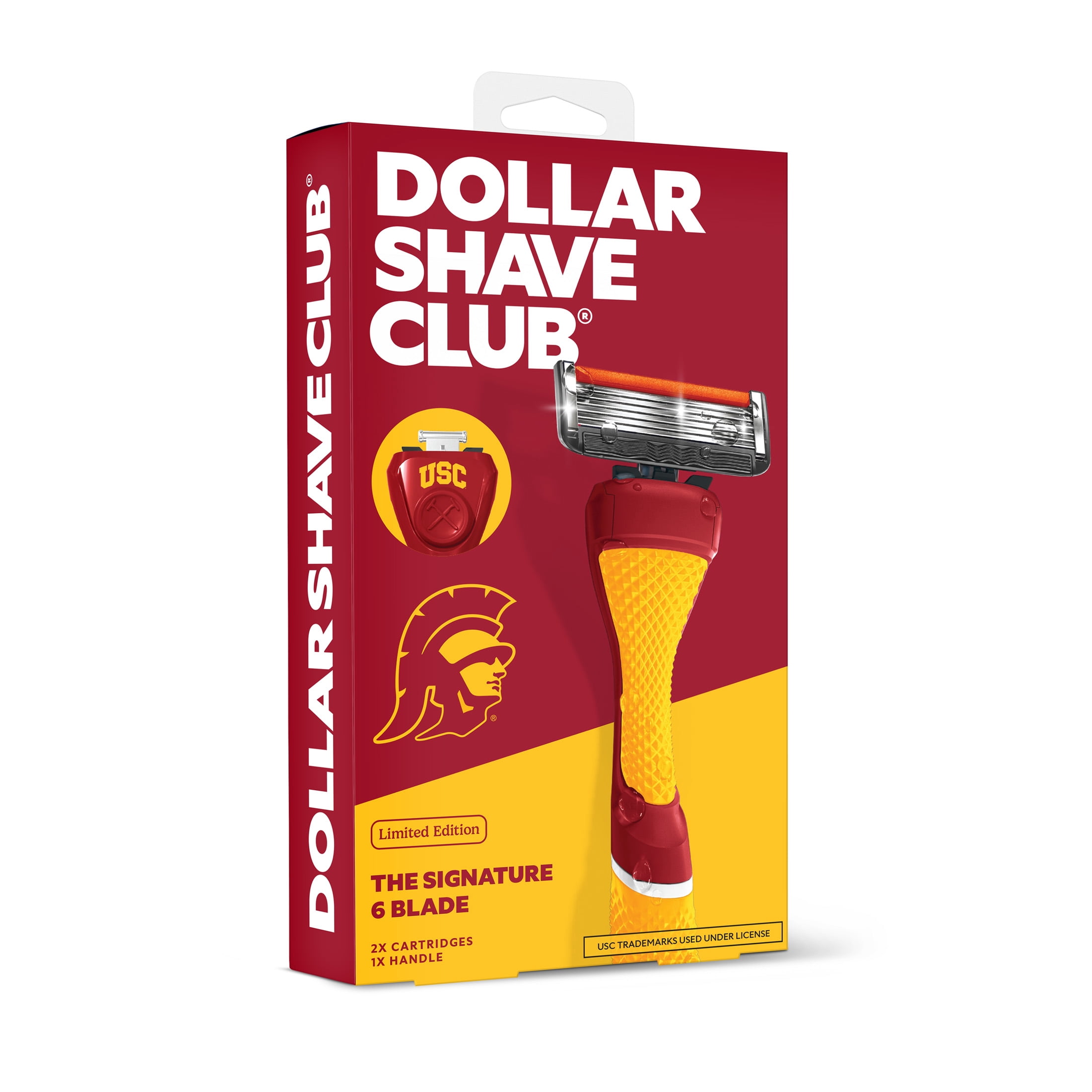 Dollar Shave Club USC 6-Blade Razor Starter Set