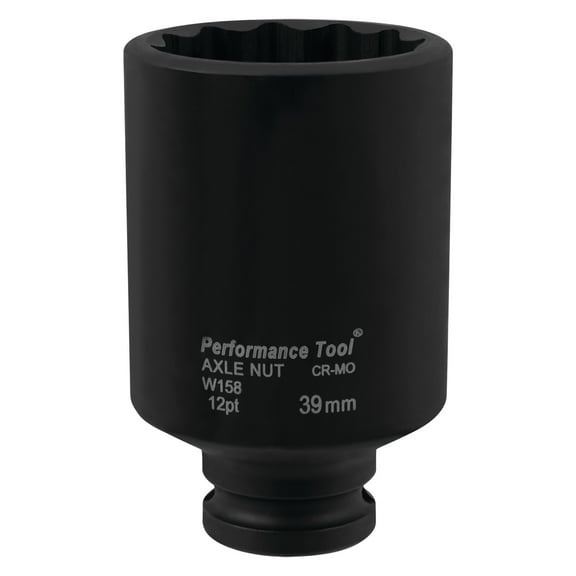 Performance Tool W158 39mm Toyota Axle Nut Socket