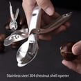 thumbnail image 3 of Billuyoard Alicates para nueces, rebanador de nueces, galleta, mano de obra fina de acero inoxidable, abridor de castañas a prueba de herrumbre, máquina Cocina y Comedor Billuyoard HA078866-00, 3 of 6