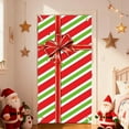 thumbnail image 6 of Holiday Door Cover with Bow Design, Festive Door Curtain for Party and Home Decor, Durable Nylon Door Banner for Christmas Birthday Celebration(B), 6 of 6
