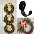 Nyidpsz 2Pcs Wreath Hanger 1.6inch Wreath Hook Heavy Duty