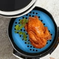 thumbnail image 3 of Doublures de Friteuse à Air Chaud Tapis en Silicone Antiadhésif Panier Rond Portable Réutilisable Tapis en Silicone, 3 of 5