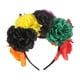 thumbnail image 4 of Hebilla étnica para la cabeza, tocado de mariposa artificial, diadema para fiesta de Halloween, tocado vintage con flores de peonía, 4 of 5