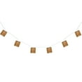 thumbnail image 5 of Northlight Tropical Bamboo Indoor Outdoor Patio String Light Set - 7.25' White Wire - 10ct, 5 of 7