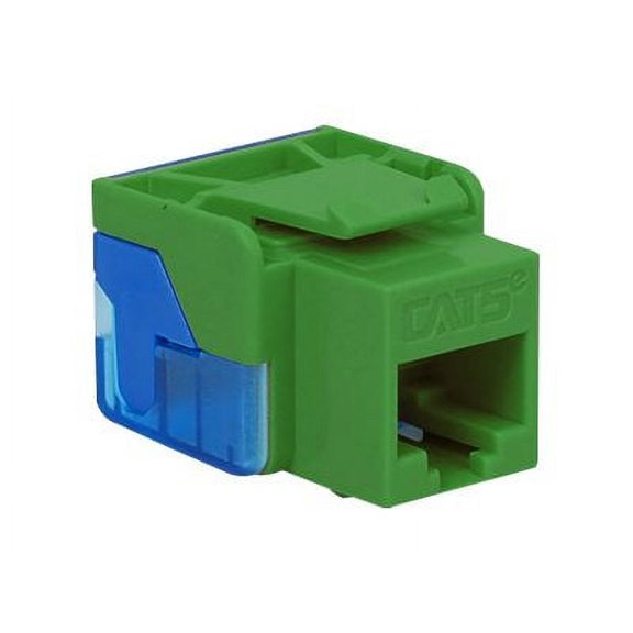 ICC IC1078E5GN Network Connector - 1 x RJ-45 Female - Green