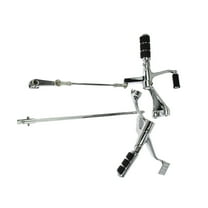 Forward Controls Pegs Levers Linkages Kit For Harley Sportster XL883 1200 04-13