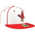thumbnail image 3 of Men's New Era White/Red Memphis Redbirds Authentic Collection 59FIFTY Fitted Hat, 3 of 6