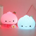 thumbnail image 4 of Luz de noche LED de silicona colorida, lámpara recargable por USB de dibujos animados de animales bonitos, suave, para dormitorio de niños y bebés, regalo de Navidad, 4 of 4