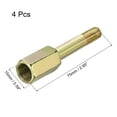 thumbnail image 2 of Uxcell 1/4PT Female to 1/8PT Male Thread 75mm Iron Extension Hex Pipe Fitting 4 Pack, 2 of 5