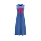 thumbnail image 1 of Vestido largo de verano para mujer, vestido de primavera con cuello redondo para caminar, citas, regalo para mujer S, 1 of 7