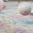 thumbnail image 1 of Alfombra gruesa para sala de estar, alfombra de felpa para habitación de niños, alfombras mullidas para el suelo, ventana, mesita de noche, alfombras decorativas para el hogar, alfombra de terciopelo suave Deng Xun unisex, 1 of 2