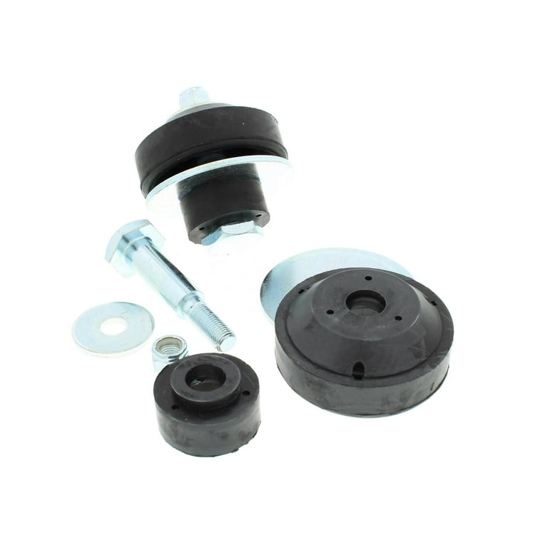 Universal Bolt-Through Engine Mount Cushion Kit - Heavy Duty Rubber  Cushions - Absorbs Vibrations - Complete with Bolts - Easy Setup - Durable  Construction 