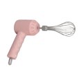 thumbnail image 3 of Picadora de ajo eléctrica portátil inalámbrica, batidora de mano eléctrica, picadora de carne multifuncional, batidor de huevos, color rosa, 3 of 5