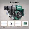thumbnail image 2 of Motor a gasolina maXpeedingrods MXR212E de 7 HP y 212 cc con arranque eléctrico, 2 of 9