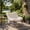 beige Single person, variant on Oversized Papasan Rocking Chair with Thick Cushion, Curved Leg Wicker Rattan Rocker, Heavy Duty 700 LBS Capacity Indoor Outdoor Glider, Yellow Rattan + Black Cushion