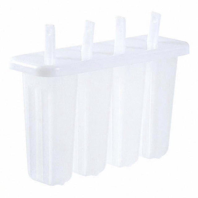 Food Grade Ice Cream Mold with Thickened Lid for Easy Demolding and Good Sealing Reusable Handmade Tool 4 Pack