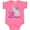 Hot Pink, variant on Inktastic It's My 1st New Year's Elephant Boys or Girls Baby Bodysuit