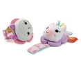 thumbnail image 4 of Bright Starts Rattle & Teethe Wrist Pals Toy - Unicorn & Llama, 4 of 6