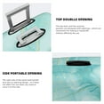 thumbnail image 5 of Easygdp Blue Marble Double-Sided Printed Elastic Suitcase Protective Cover,Invisible Zipper, Business Trip Luggage Cases,Washable And Resistant To Falling -Small, 5 of 9