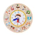 thumbnail image 1 of Learning Plaything Puzzle Sensory Board Toy Fruit Sea Teaching Clocks Montessori C, 1 of 9