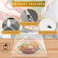 thumbnail image 3 of Gourmet Protector: Pop-Up Food Tents With Easy Compact Design, Fold Away Food Cover For Outdoor Adventures, Versatile Uses In Gardens And Picnics, 3 of 6