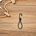 thumbnail image 4 of WEUVEB 5- Elastic Rope Hooks for Tent Securing, Steel Camping Accessories for Outdoor Tent Fixing, 4 of 8