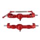 thumbnail image 2 of Eje delantero trasero de metal Aleación de aluminio Alta resistencia Preciso Estable Durable Eje de puente delantero trasero para MN MN98 D90 1/12 Rojo, 2 of 8
