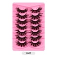 thumbnail image 2 of Fiudx Extensiones de Pestañas, Pestañas Postmortems de Visón de Lujo, Pestañas Postizas de Gruesas y Rizadas, Maquillaje para Fiestas Informales, Sesión de Fotos de Boda, Diseño Reutilizable de Larga, 2 of 2