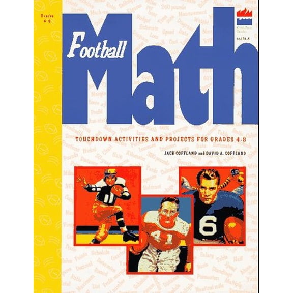 Pre-Owned Football Math: Touchdown Activities and Projects for Grades 4-8 (Sportsmath Series) Paperback