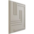 thumbnail image 2 of Ekena Millwork 19 5/8"W x 19 5/8"H Geometric EnduraWall Decorative 3D Wall Panel, UltraCover Satin Blossom White (12-Pack for 32.04 Sq. Ft.), 2 of 6