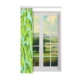 thumbnail image 3 of MKHERT Green Tropical Leave Window Curtain Living Room,Bedroom Window Drapes 52x84 inch, 3 of 3