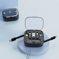 thumbnail image 3 of Compact Functional Travel Adapter with Storage for Phone Pad Charging and PC Computer Data Transfer, 3 of 8