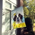 thumbnail image 2 of Carolines Treasures BB2114CHF Saint Bernard Summer Beach Canvas House Flag, 2 of 4