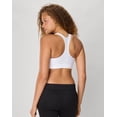 thumbnail image 2 of Hanes Sport Women's Racerback Sports Bra with Compression White XS, 2 of 10