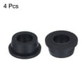thumbnail image 3 of Unique Bargains Black Rubber Grommet 1.2 Inch OD 0.6 Inch ID, 4Pcs Seal Protection Cable Grommets Flexible Cable Pipe, 3 of 5