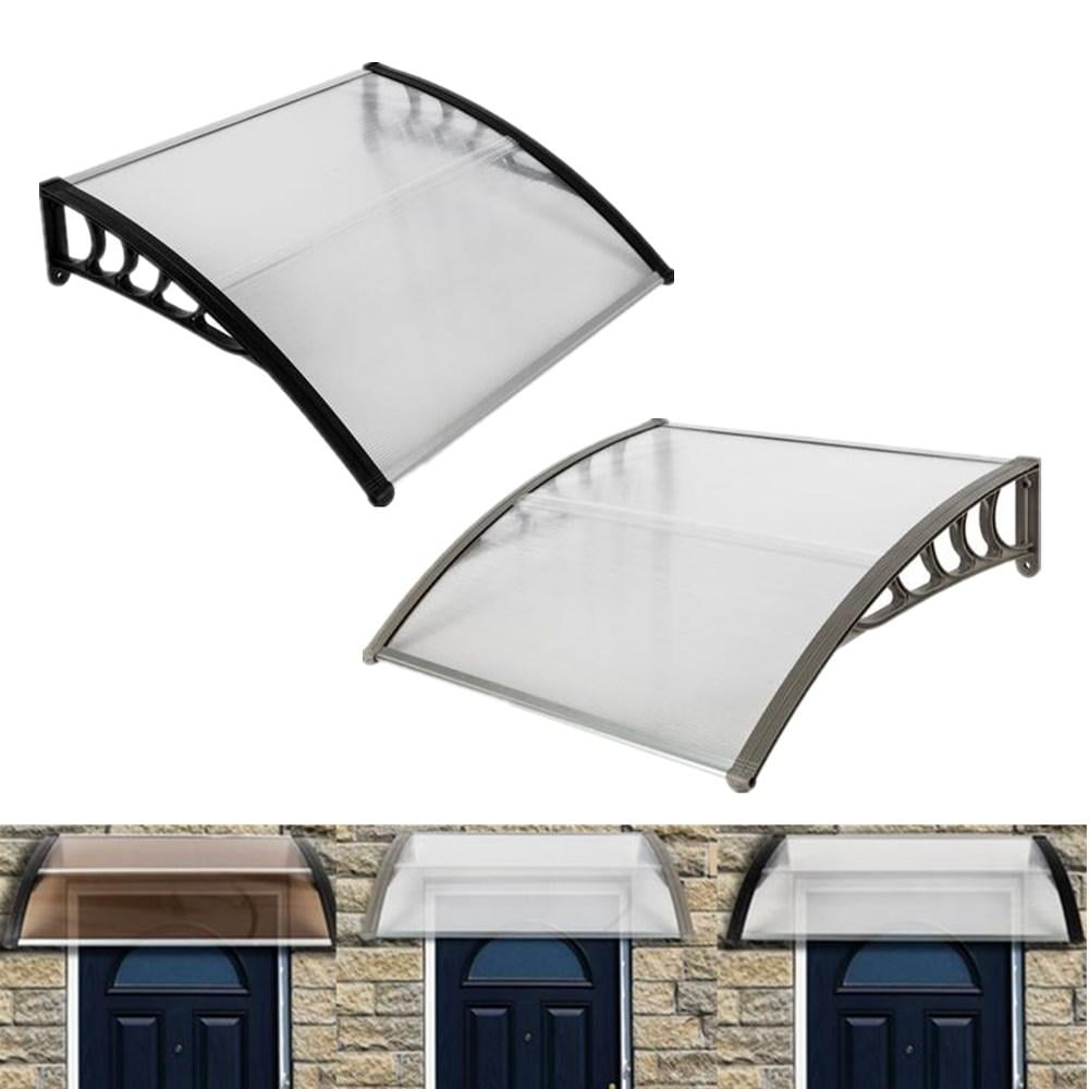 40"x40" Window Door Awning Sun Shade Canopy Rain Snow UV Protection Patio Shield 