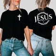 thumbnail image 4 of Christian "Only One Way to God" T-Shirt – Bold Religious Statement Tee for Men of Faith, Evangelism & Worship, 4 of 6