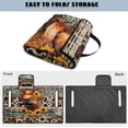 thumbnail image 5 of COEQINE Golf Cart Accessories Seat Covers with 4 Pockets, Foldable Design for Easy Carry Towel Seat Cover Easy to Install for EZGO Yamaha Club Cars, Highland Cow Cowboy American Tribal Cow Print, 5 of 8